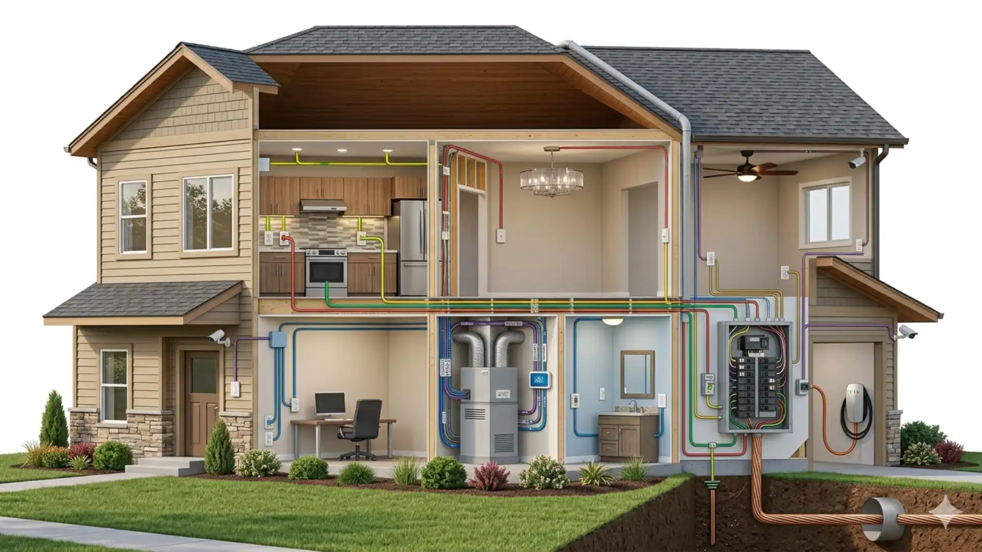 electrical wiring new home construction